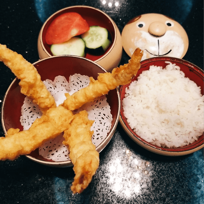 Kids Shrimp Tempura.