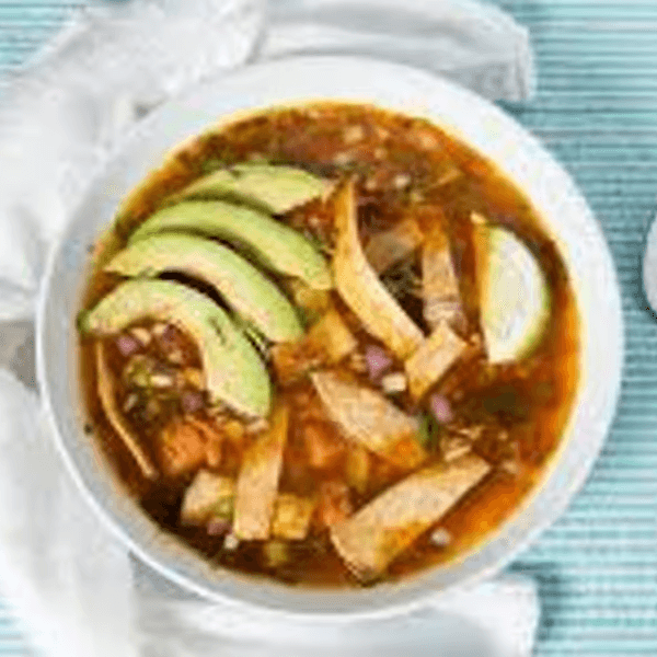Vegetable Enchilada Soup