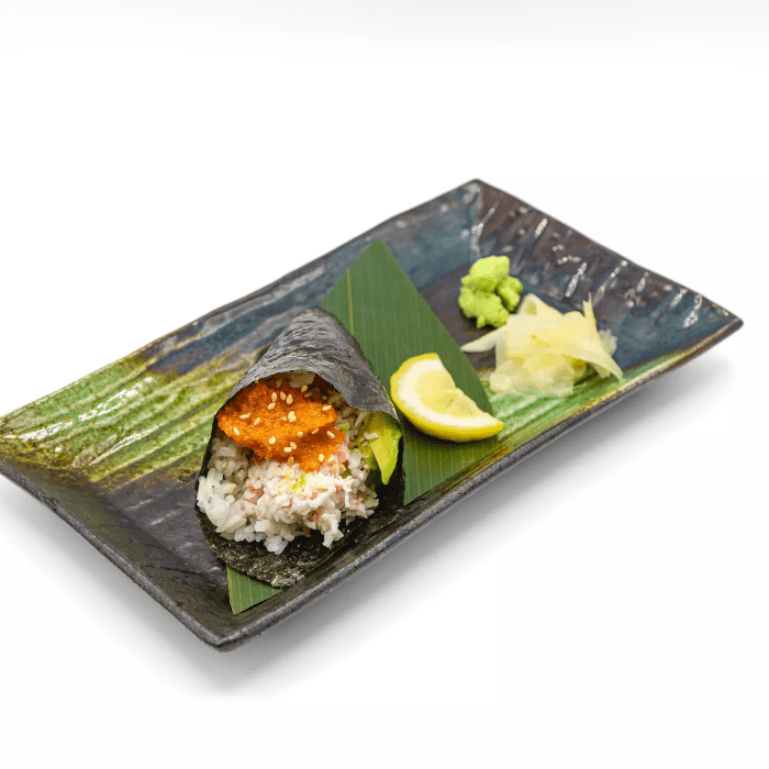 Red & White Handroll.