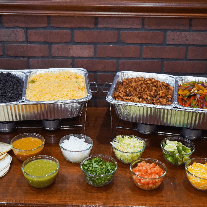 Taco Bar - Three Proteins.