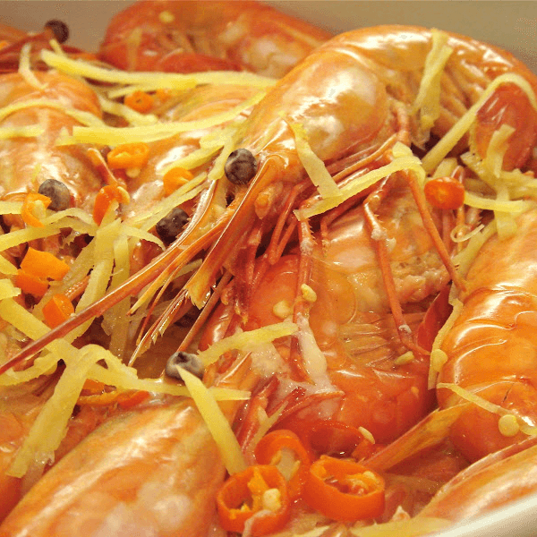 Spotted Prawns