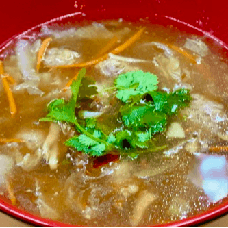 C18. Taiwanese Meatball Soup 沙茶肉羹湯