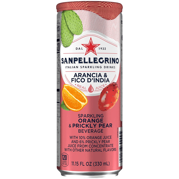 San Pellegrino soda - Pear and Orange