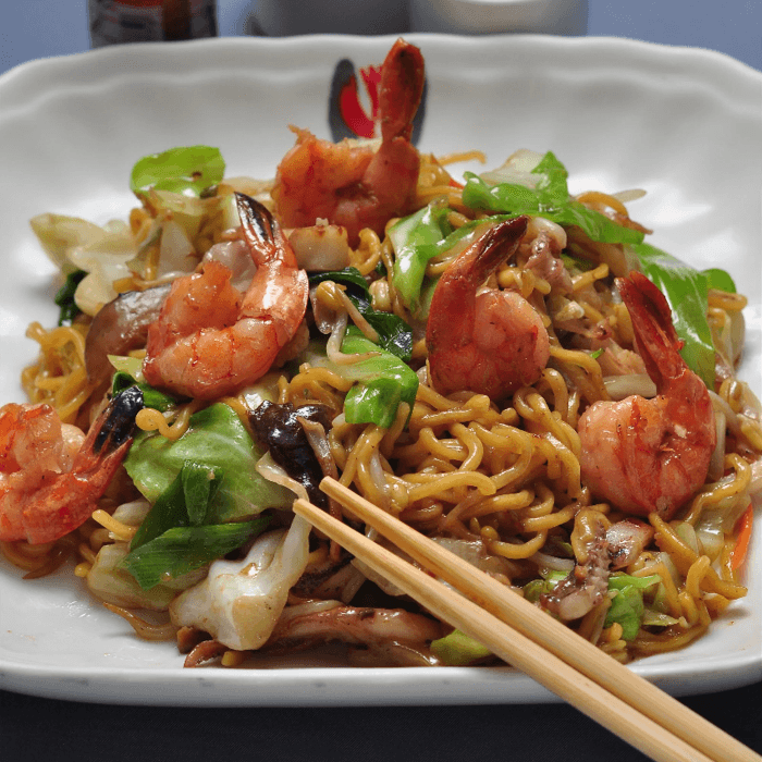 Seafood Yakisoba