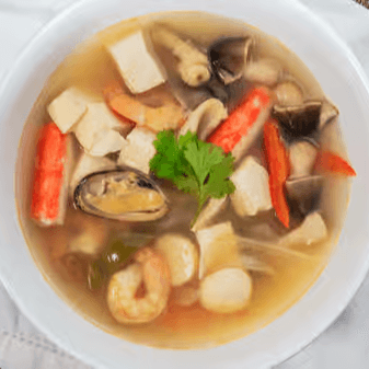 Combination Spicy Seafood Soup