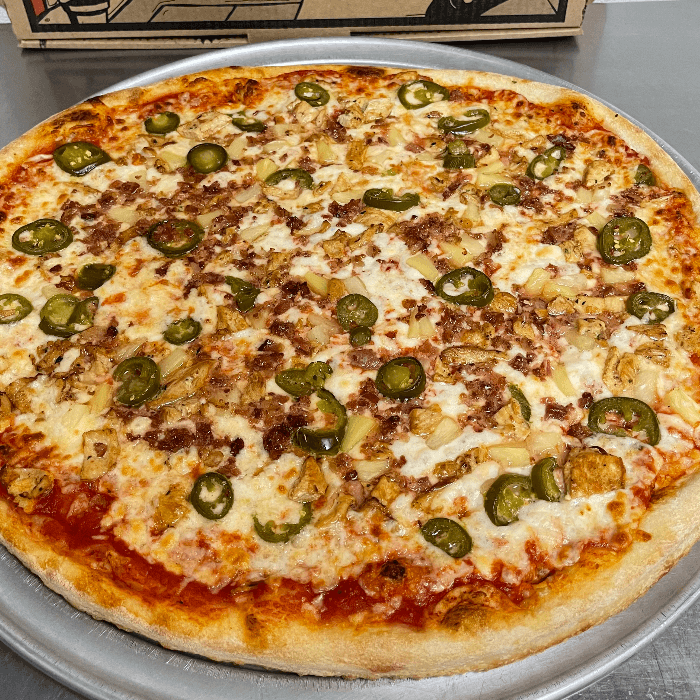 Spicy Hawaiian Chicken Pizza (Medium 16")