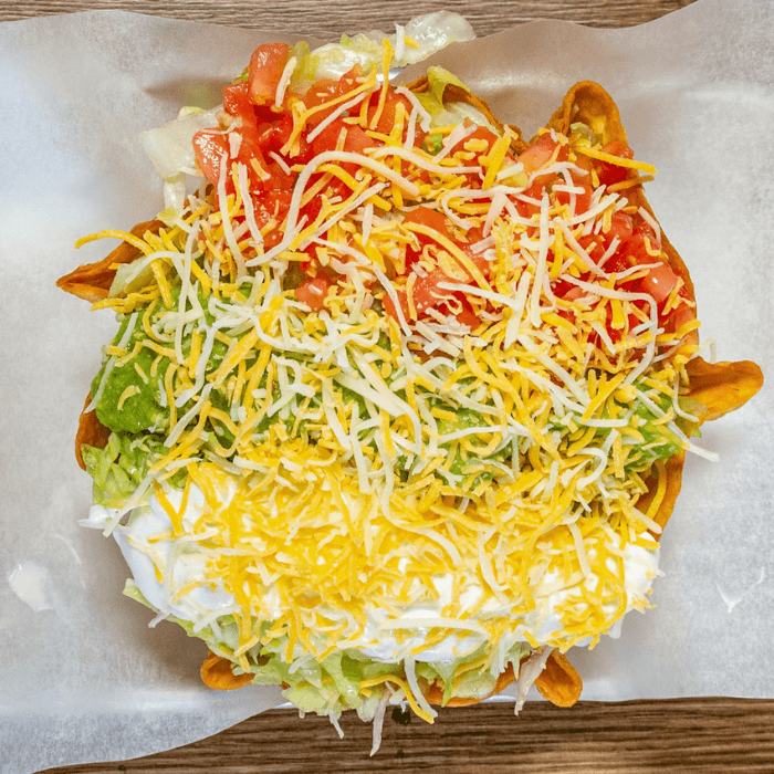 Fresh Mexican Salads: Tacos, Ensalada de Pollo