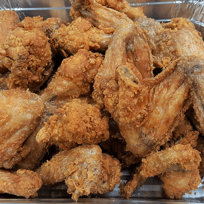 Fried Chicken Wings (4)