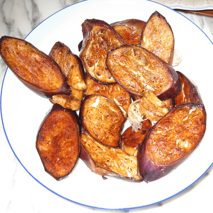 Side Fried Eggplant