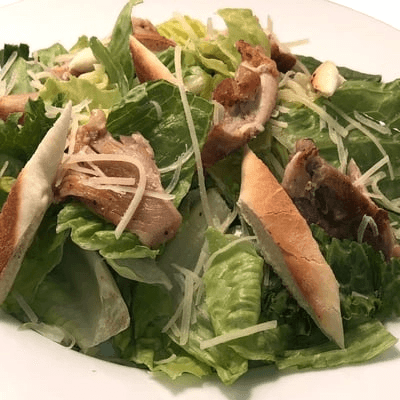 House Chicken Caesar Salad.