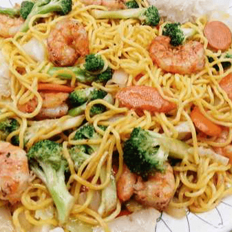 Shrimp Yakisoba.