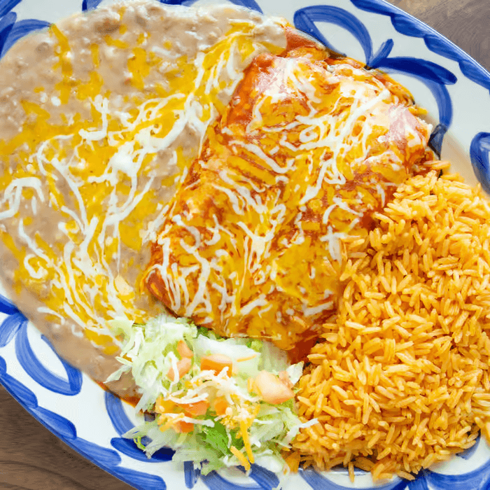 Enchiladas Combo.