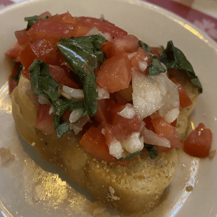 Bruschetta.