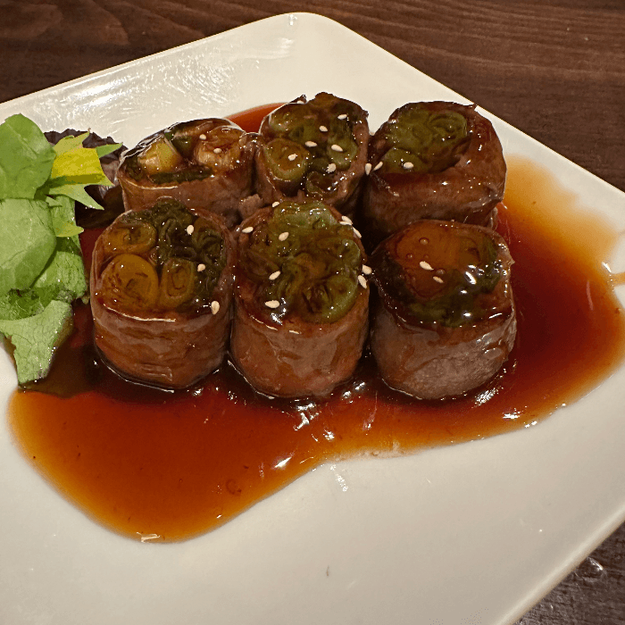 Beef Negimaki Appertizer