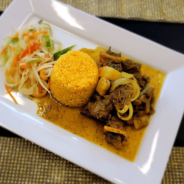 Curry Goat Platter