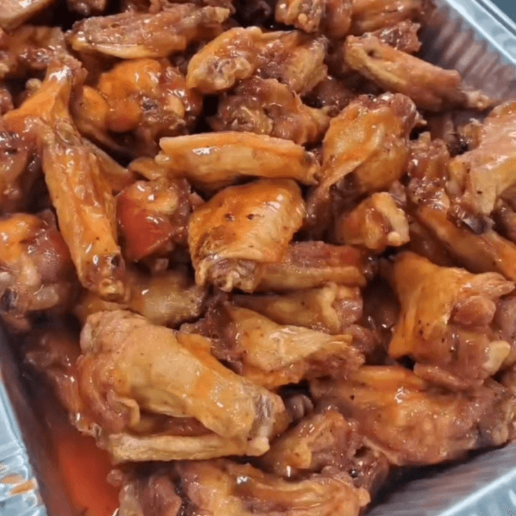 40 Pieces Wings, 8 Pieces Chicken Tenders & Family Fries.