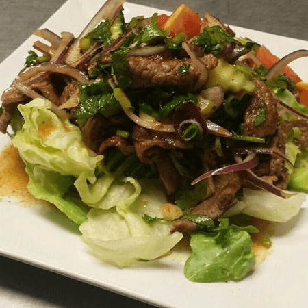 21. Spicy Beef Salad.
