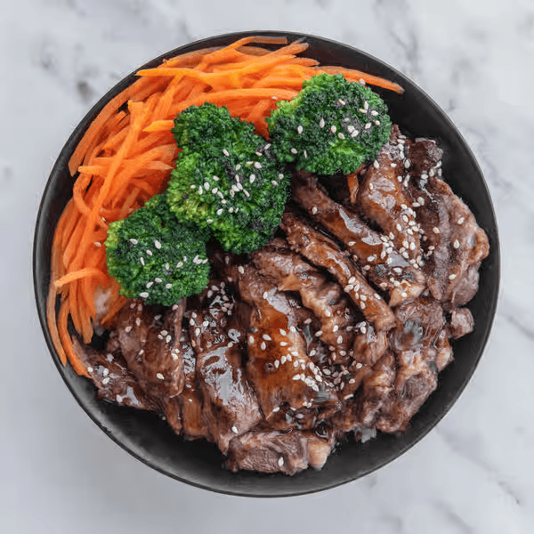 Beef Teriyaki Rice Bowl.