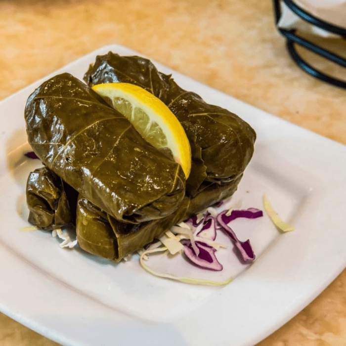 Grape Leaves.