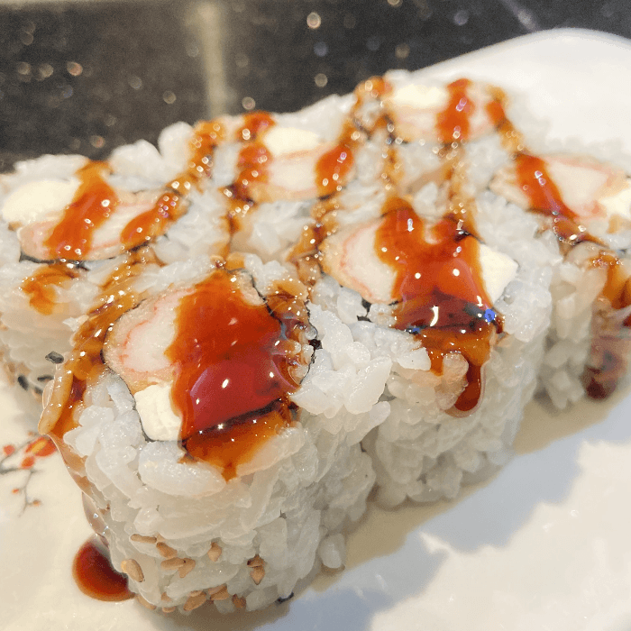 Kani Tempura Roll.