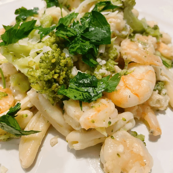 Cavatelli with Shrimp