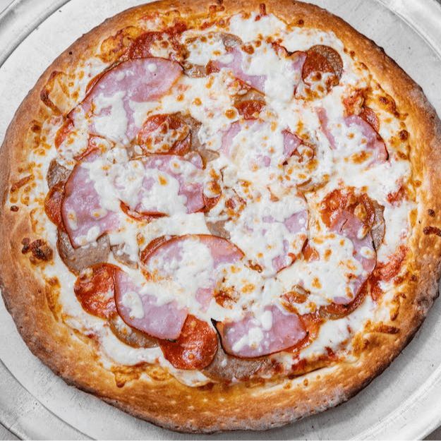 Meat Feast Pizza (12" Medium - 8 Slices).