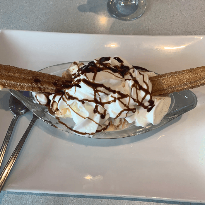 Mexican Churros Sundae