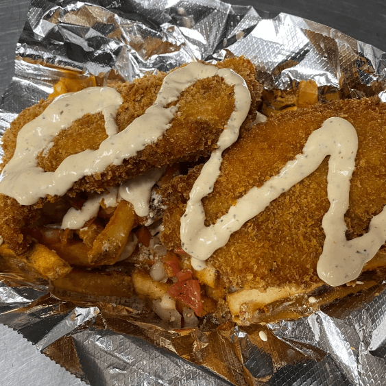 Wild Fish with Wild Fries.