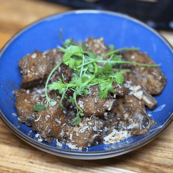 Garlic Short Ribs a La Carte.