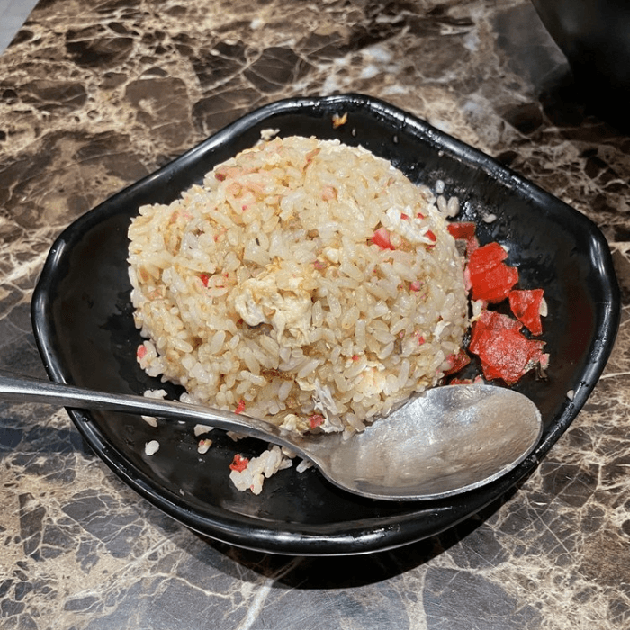 Mini Pork Fried Rice.