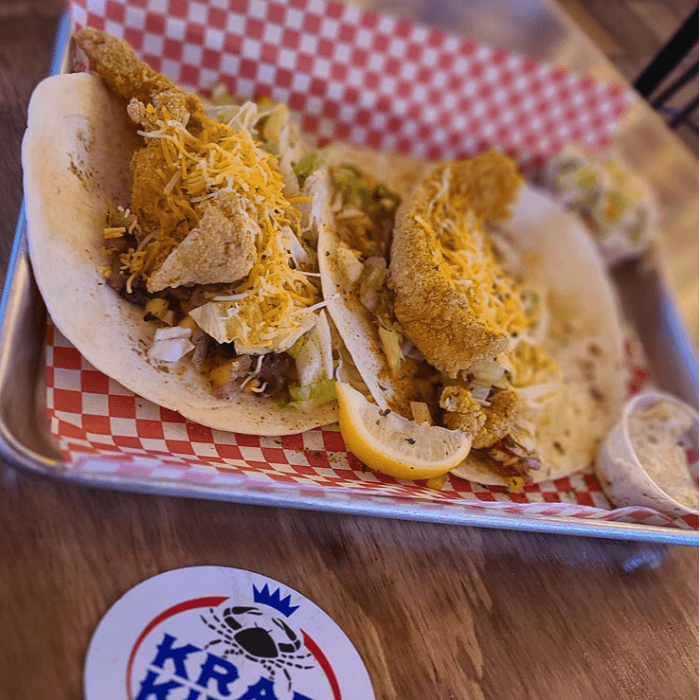 Delicious Cajun Fish Tacos and Seafood Specialties
