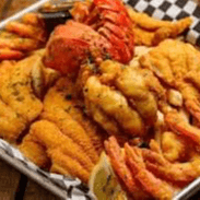 6. Fried Lobster, Fish, & Shrimp Platter