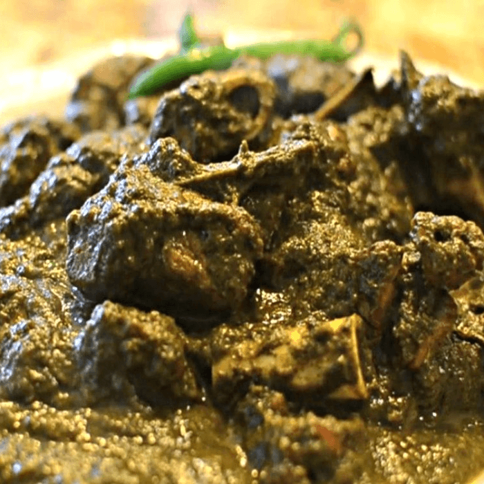 Beef Nawabi Palak
