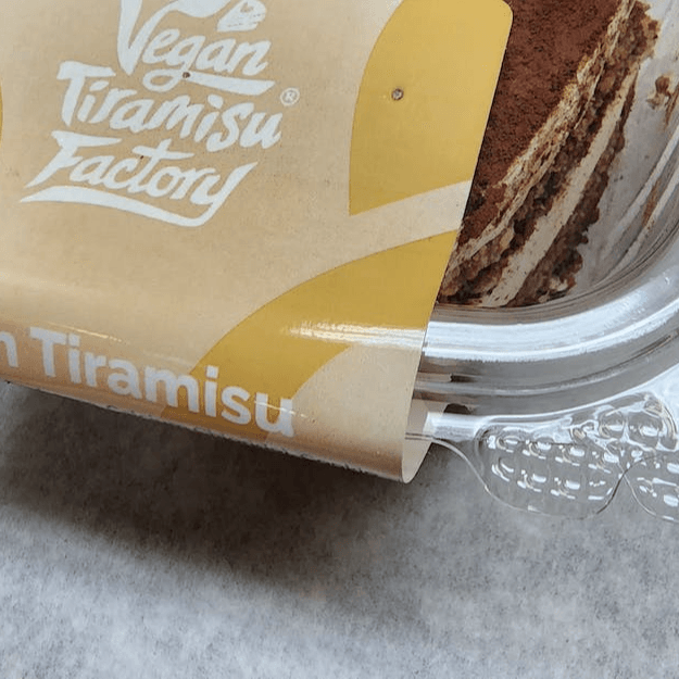Vegan Tiramisu.