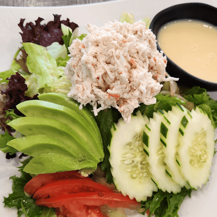 House Salad w/ Crab