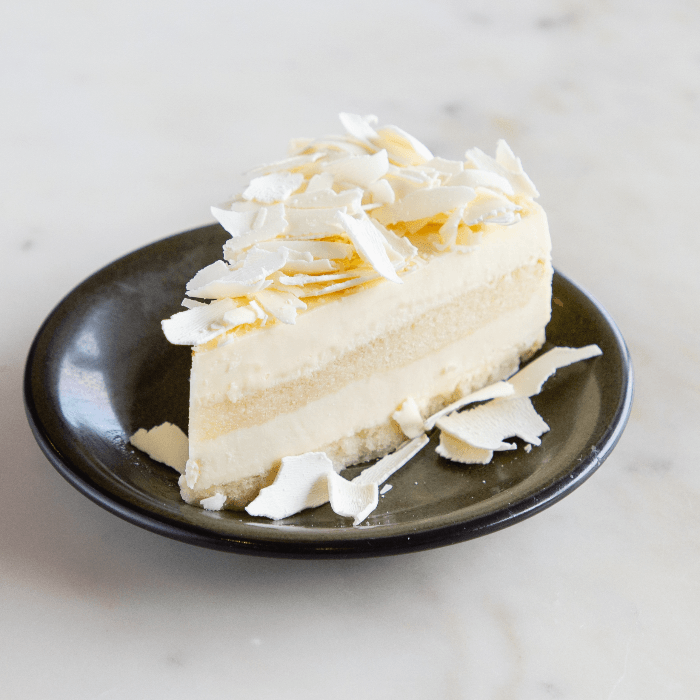 White Chocolate Mousse Cake