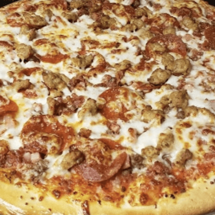 14" Meat Pizza