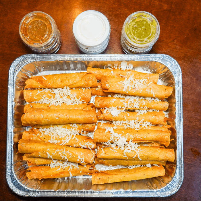 Crispy Taquitos de Papa