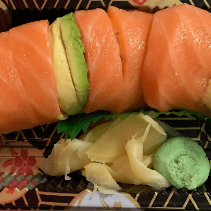 Orange Tango Roll (Raw Fish)