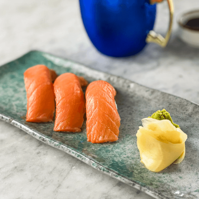 Smoked Salmon (Kunsei) Sashimi