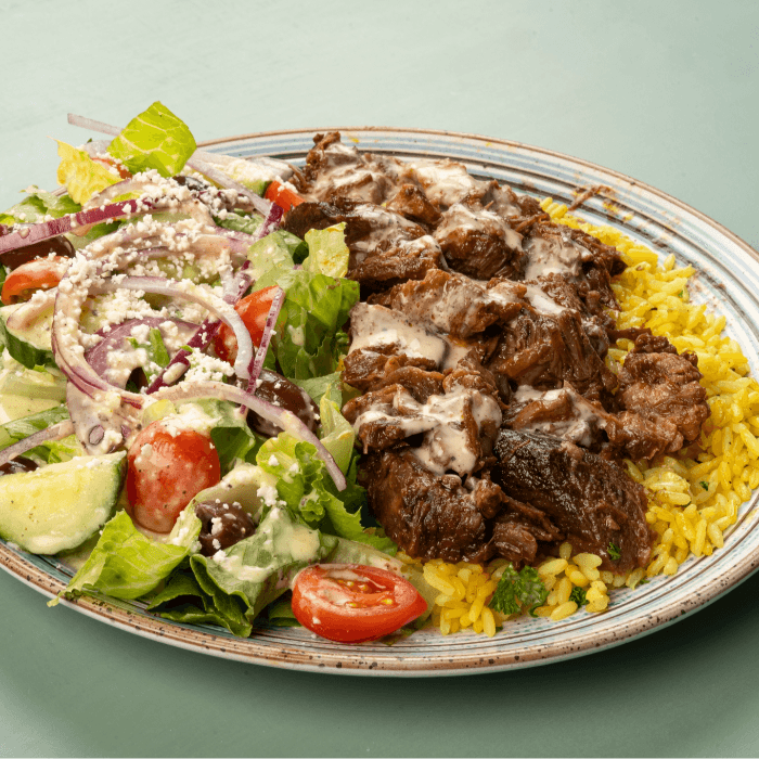 Beef Shawarma Combo Plate