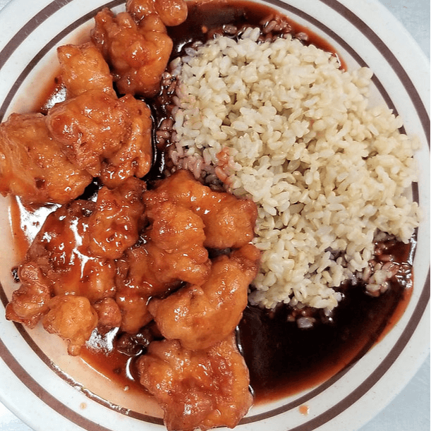 General Tso's Chicken Combo.