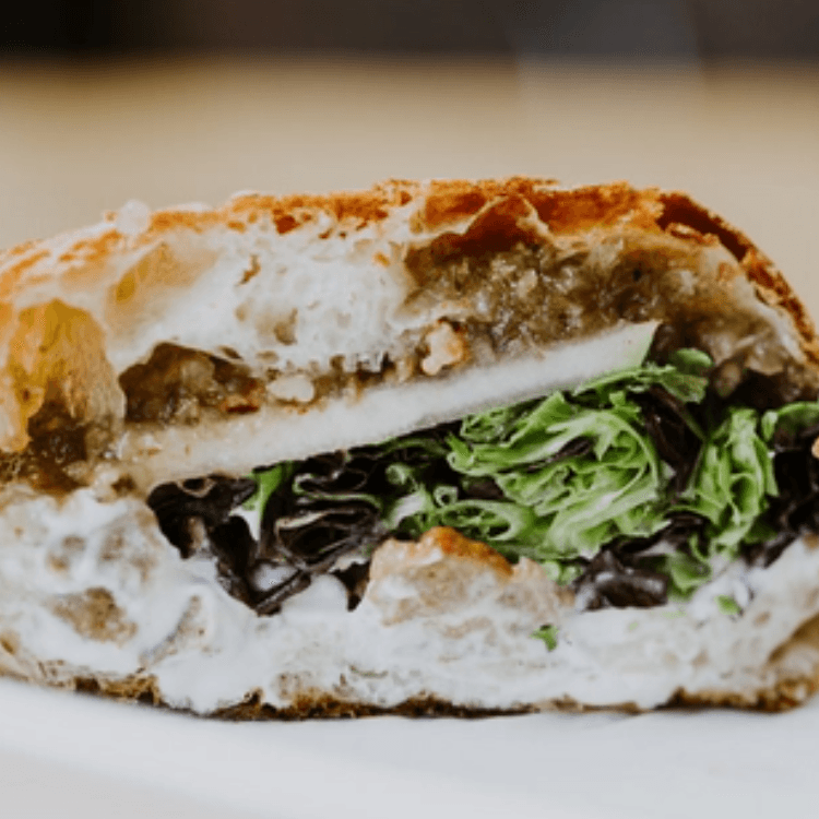 1/2 Sausage & Pear Sandwich Combo.