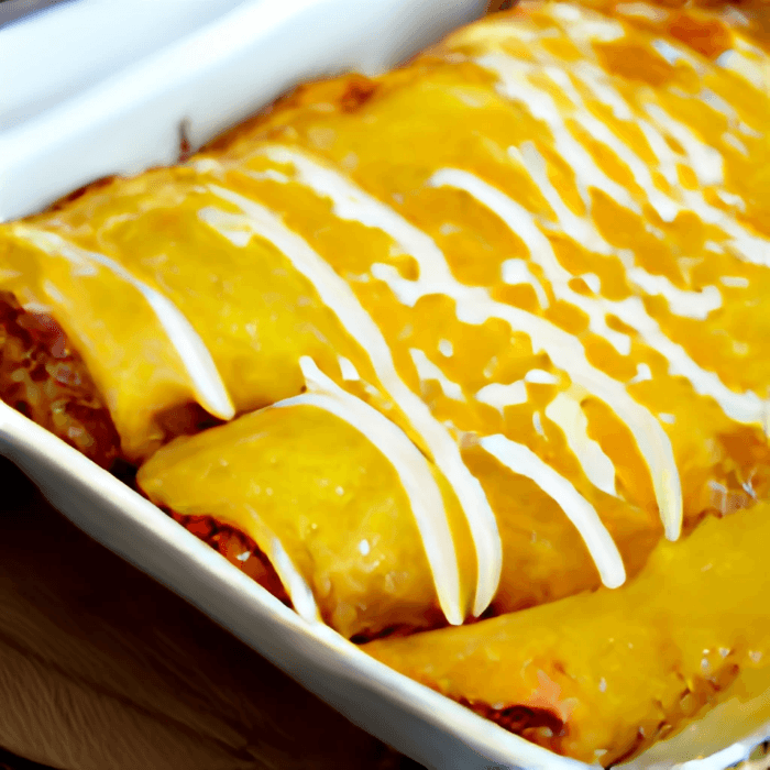 #7. Cheese Enchiladas
