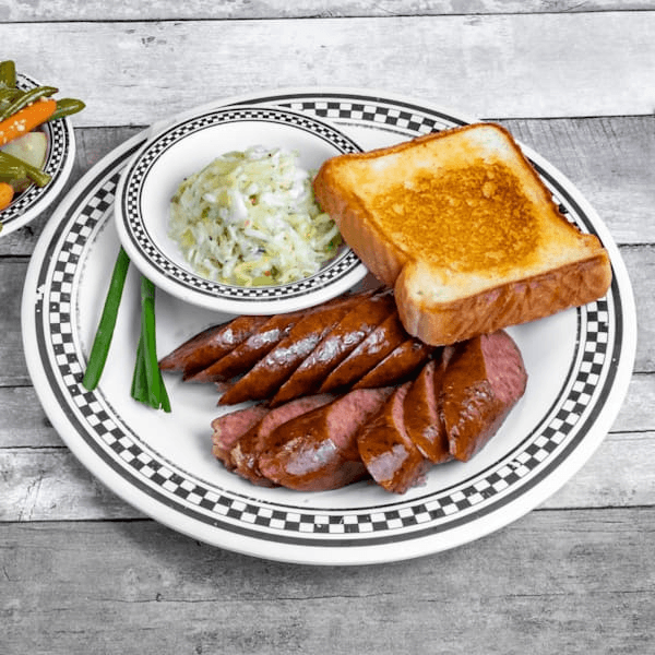 Smoked Sausage Plate.