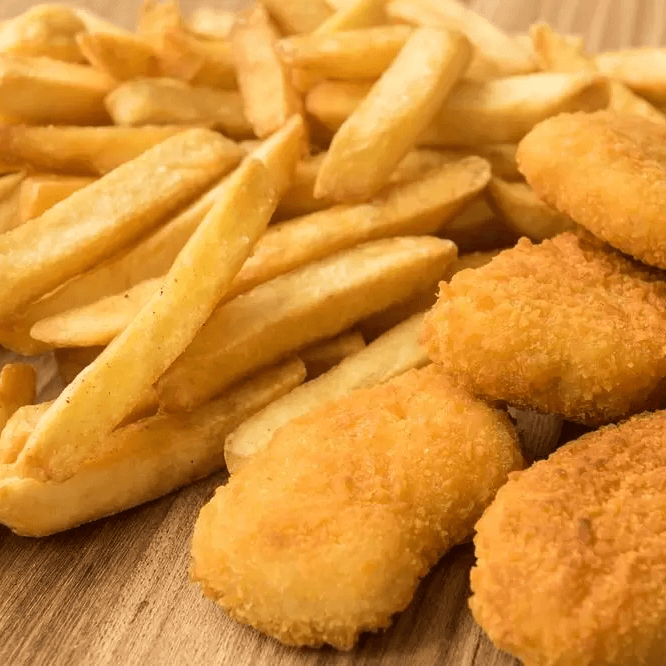 Chicken Nuggets and Fries
