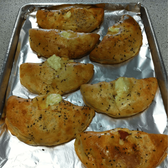 Cheese Calzone.
