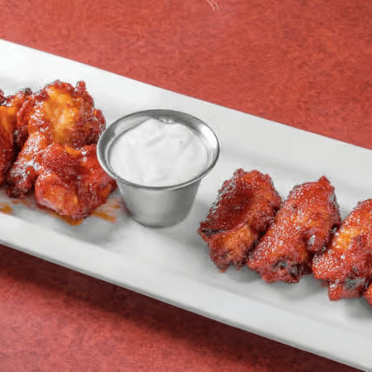 Honey BBQ Wings.