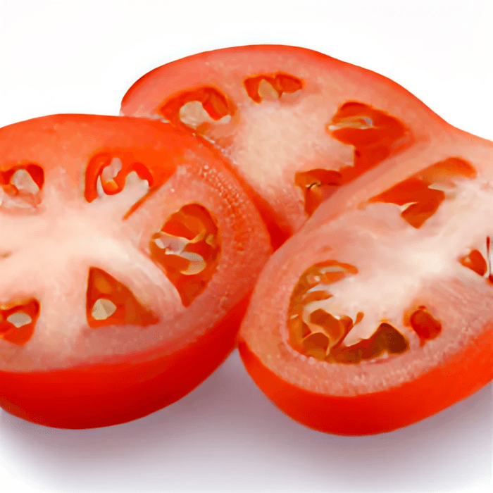 Side Sliced Tomato