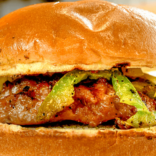 Chorizo Sandwich (Mild Argentine Sausage).